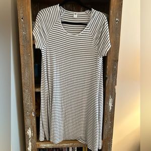 Old navy striped swing dress